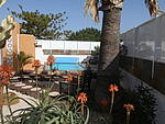 Ferienhaus Bungalow mit Pool & Garten nur 300 Meter vom Meer entfernt, Spanien, Teneriffa, Teneriffa-Süd, Poris de Abona: Beheizter Pool mit Liegebereich