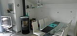 Ferienwohnung Ferienwohnung Flodana, Schweiz, Nidwalden, Vierwaldstättersee, Emmetten: Flodana, Essbereich mit Schwedenofen
