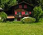 Ferienhaus Heidhüsli, Schweiz, Graubünden, Lenzerheide, Lenzerheide: Das Ferienhaus im Sommer